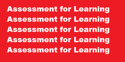 Assessment for Learning